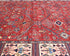 9x12 Red Aryana Afghan Hand Knotted Veg Dye Wool Area Rug